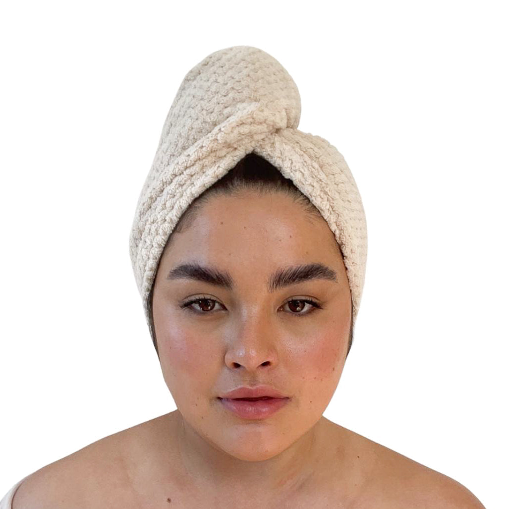 strands of silk - waffle deluxe towel wrap