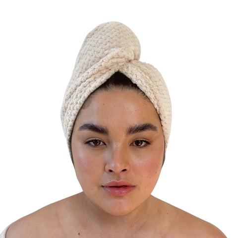 strands of silk - waffle deluxe towel wrap
