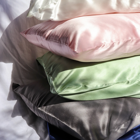 strands of silk - silk pillowcase