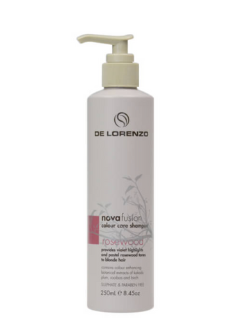 de lorenzo - nova fusion rosewood shampoo - 250ml