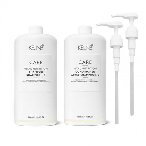 keune - care vital nutrition - 1L twin bundle with pumps
