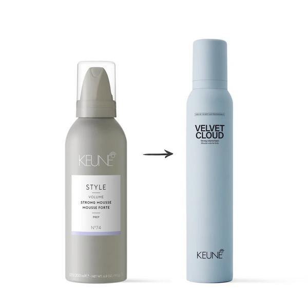 keune - style strong mousse (N.74) (rebranded: velvet cloud)
