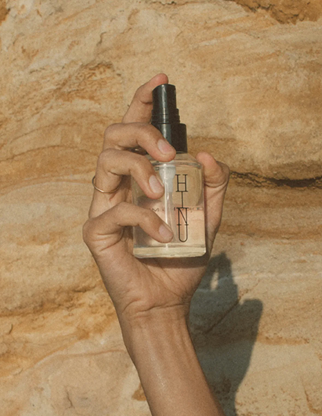 hinu - hydrating hair mist 60ml - organic ingredients